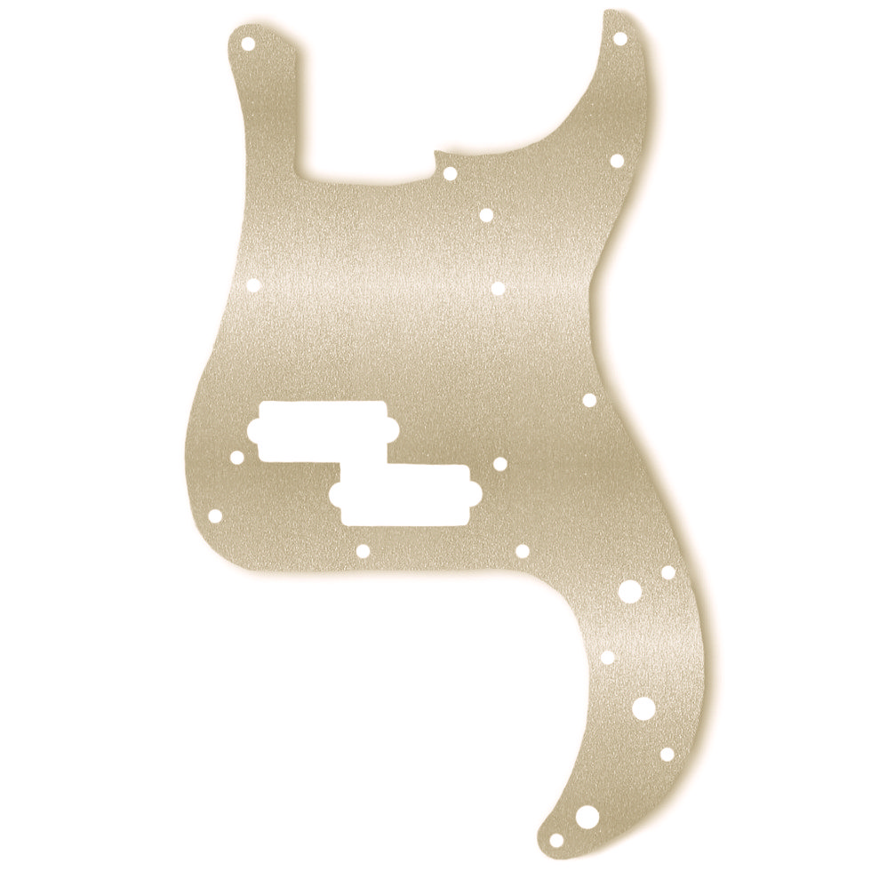 .006" Thick Precision Bass Copper Pickguard Shield — COMING SOON!